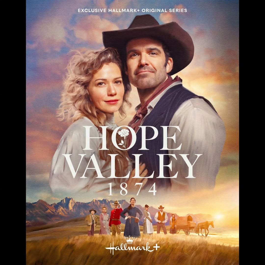 The_Ent_Factor's tweet image. The period drama series HOPE VALLEY: 1874 starring Bethany Joy Lenz and Benjamin Ayres has premiered on Hallmark+. Trailer, images &amp;amp; poster here

theentertainmentfactor.com/2026/03/hope-v…

#hopevalley1874 #tvseries #hallmark #hallmarkplus #nowstreaming #streaming #bethanyjoylenz #benjaminayres