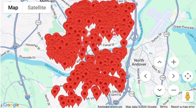 DCPren's tweet photo. @nickshirleyy Pls come to MA! E.g., Lawrence, pop 89k. Daycares, 595, +90 since Jan 1. Only the tip of the iceberg, more fun cities to blast. PLEEEASE! And TY, and watch your six! https://t.co/bP7MVZ2Bui