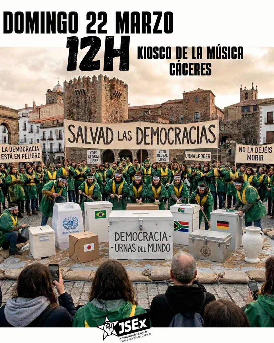 PSOE provincia de Cáceres tweet media