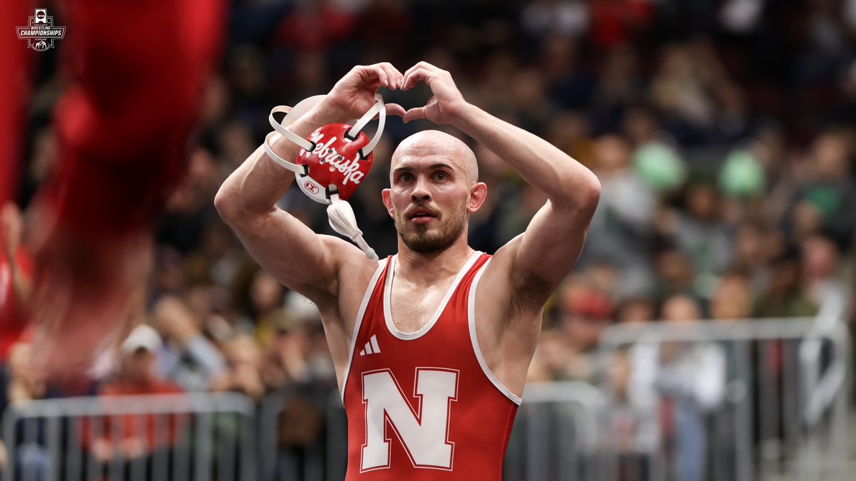 NCAAWrestling's tweet photo. All love 🫶

#NCAAWrestling x @HuskerWrestling https://t.co/8v6Hxw9hFq