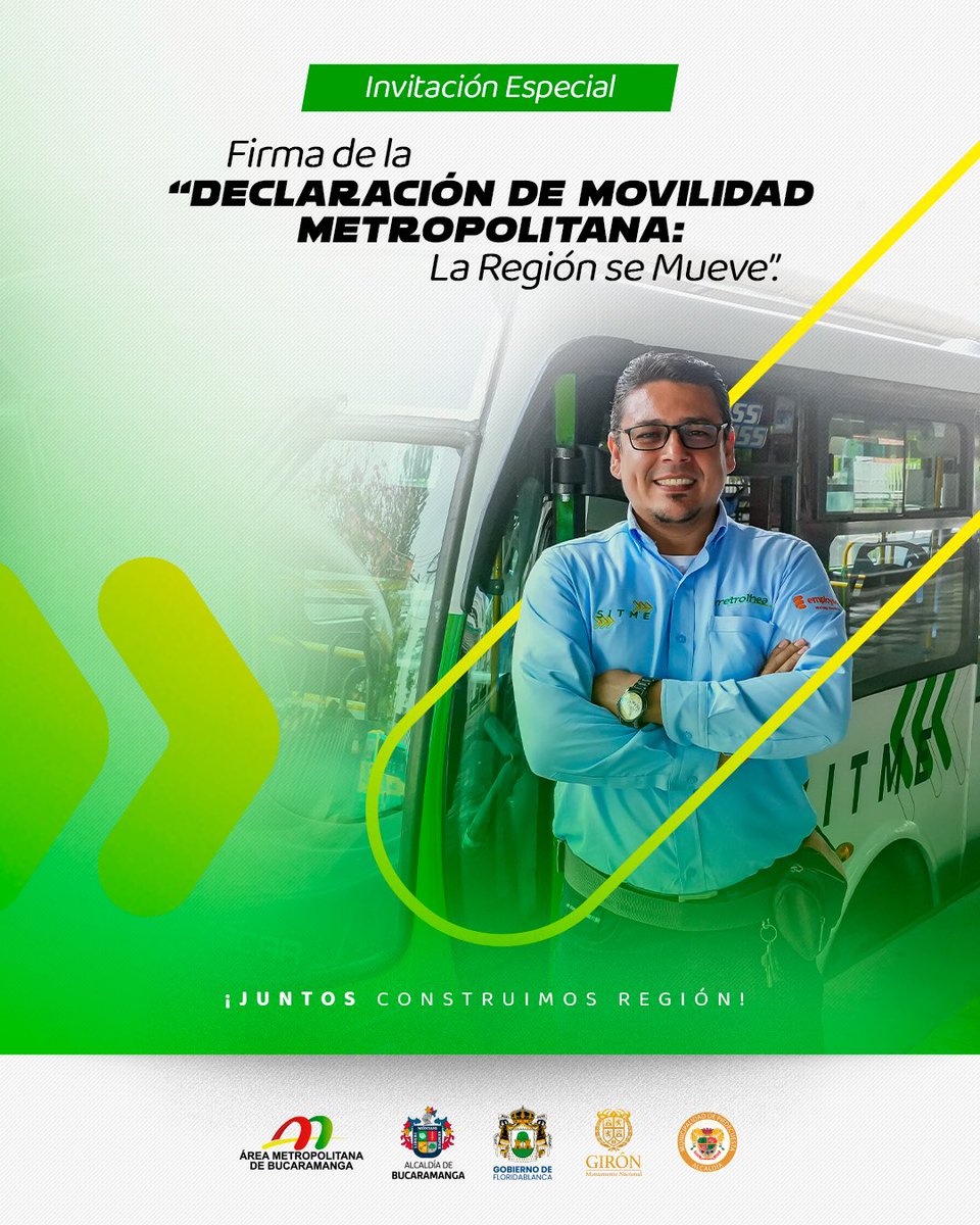 Área Metropolitana de Bucaramanga tweet media