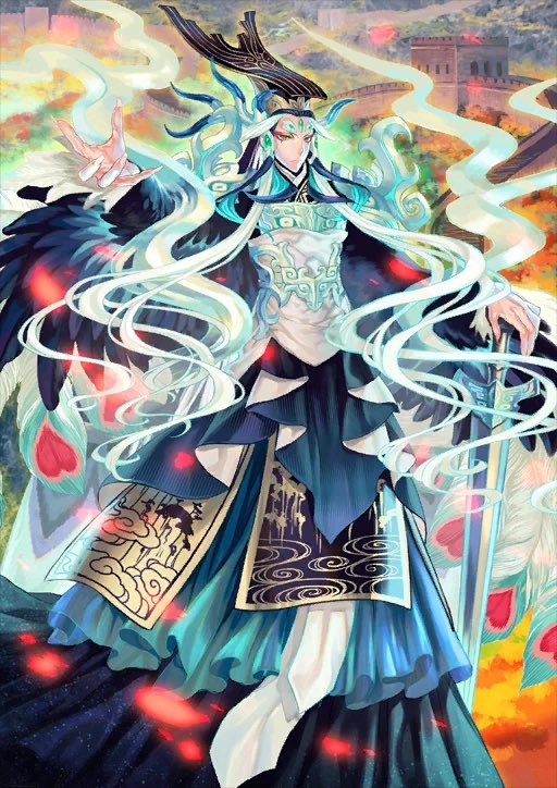 valor_phoenix's tweet image. I love Jiao’s design, She Looks Like a Cross or In Between of Proper Human History and Lostbelt Qin Shi Huang #Fate #Fateseries #FateStayNight #FateStrange #FateSF #FateGrandOrder #FateGO #TYPEMOON