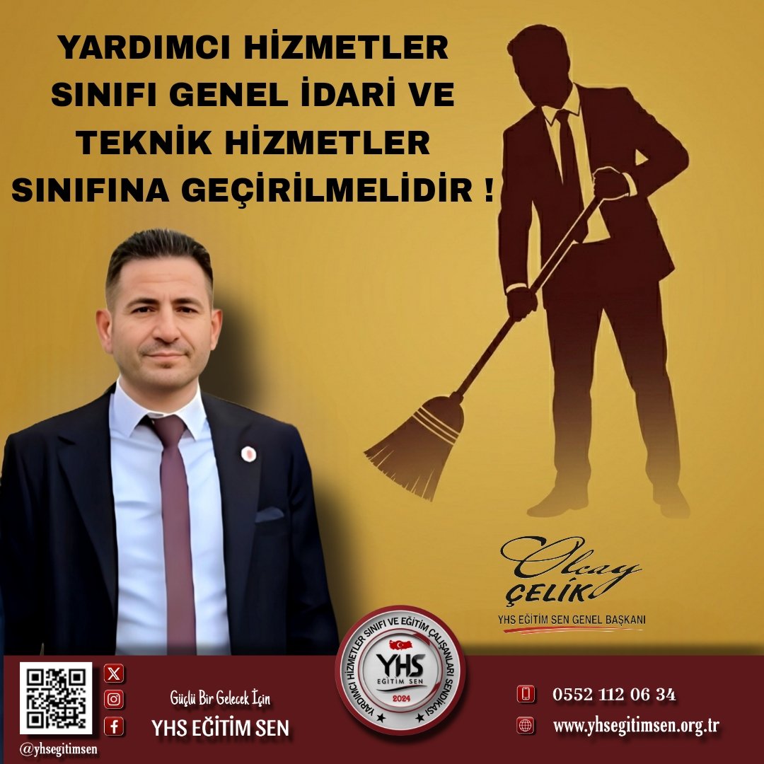 Yardımcı Hizmetler Sınıfı Platformu tweet media