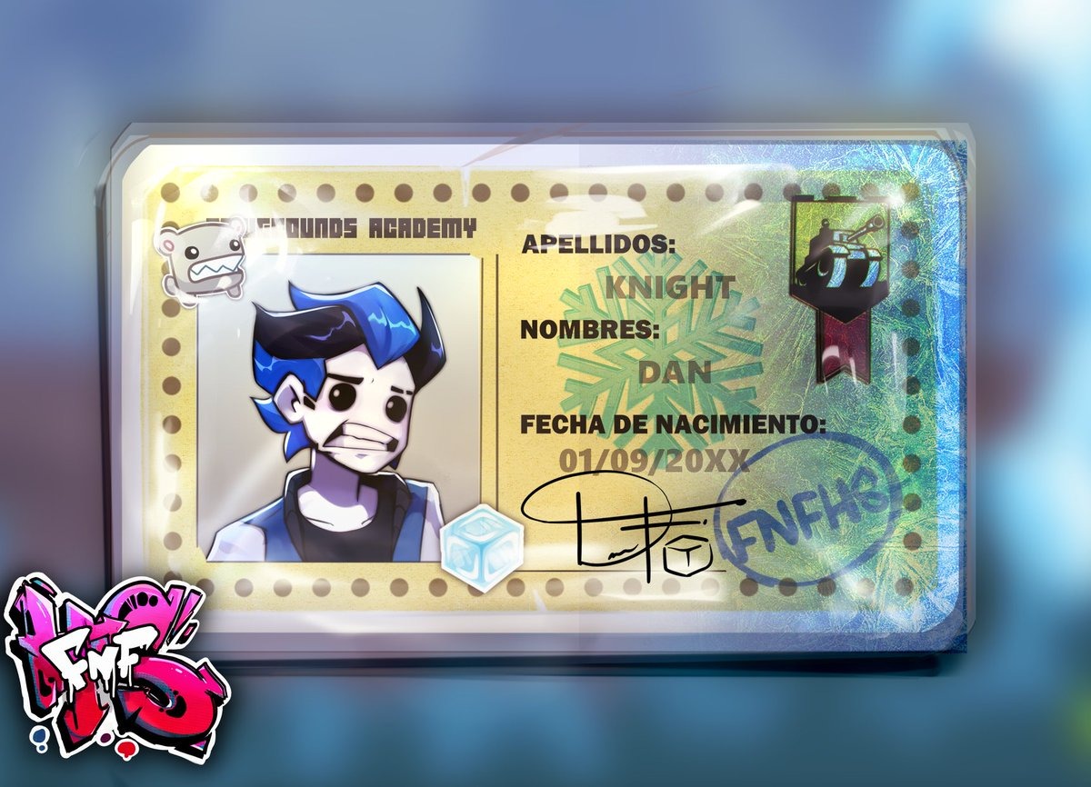 uncanny_Krnaval's tweet photo. Cuando me hice un insert aún no sabía que los Castle Crashers también estaban ahí, por suerte me gusta hacerme un insert masculino también, y hace poco me enteré que eran una especie de equipo de fútbol, así que mi insert es parte de su equipo #funkinHS #funkinsonahs https://t.co/VYHZQ1r6wm