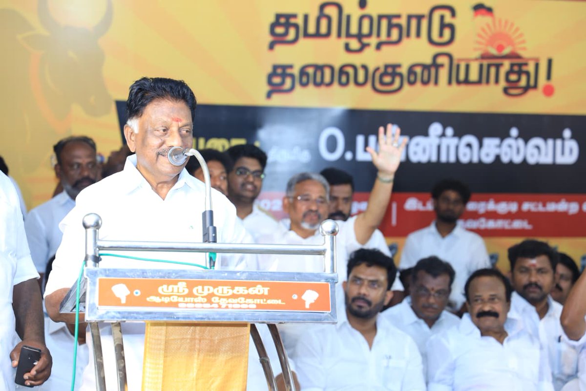 P.Ravindhranath - தமிழ்நாட்டை தலைகுனிய விடமாட்டேன் tweet media