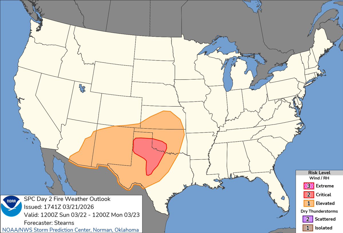 NWS Storm Prediction Center tweet media