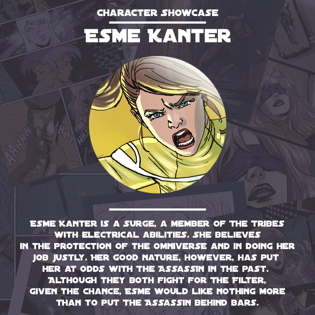 explodypan's tweet photo. Peculiar Character Showcase: Esme Kanter!

Art by Marcelo Santana.

Peculiar issue one has a new stretch goal, head over to the Kickstarter to check it out and back the project! https://t.co/mcxsvA8CFr https://t.co/2NlFL1UaTE