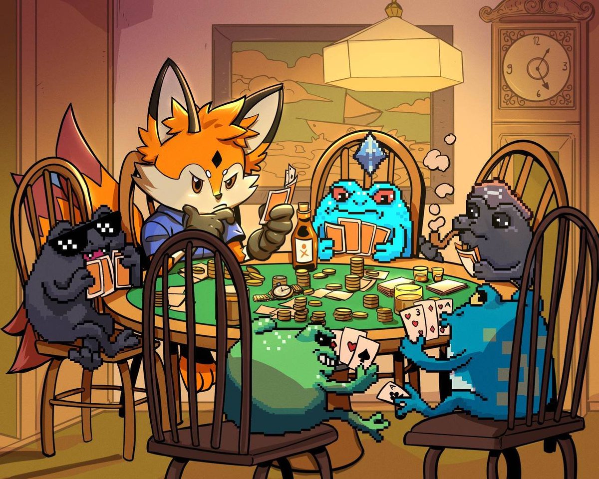 LINEA | CROAK 🐸| FOXY 🦊| MALDA | ECLIPSE tweet media