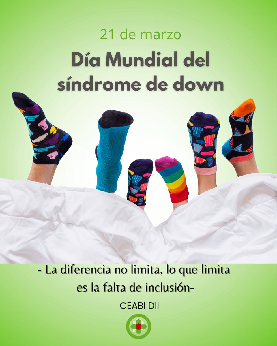 CeabiD2's tweet photo. #sindromededown

"La diferencia no limita, lo que limita es la falta de inclusión " https://t.co/c2Wm5OtvUY