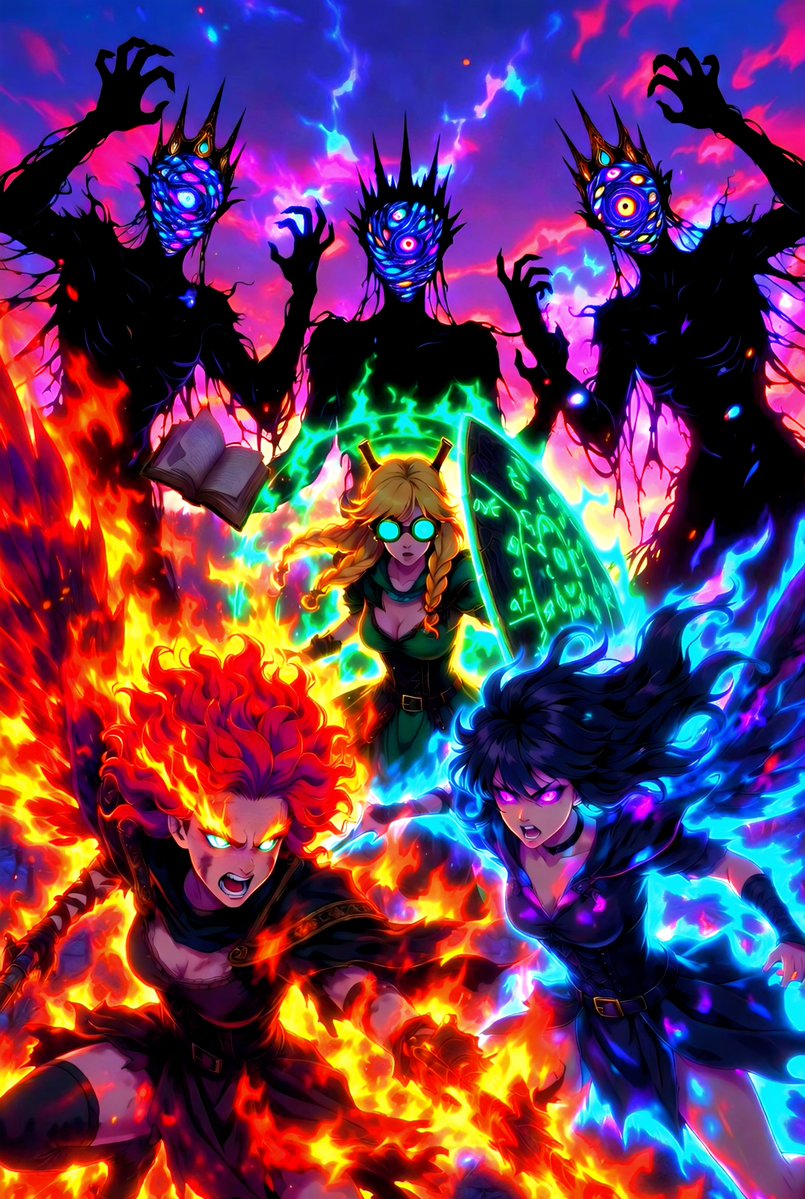 Psychedelic Girls and More! tweet media