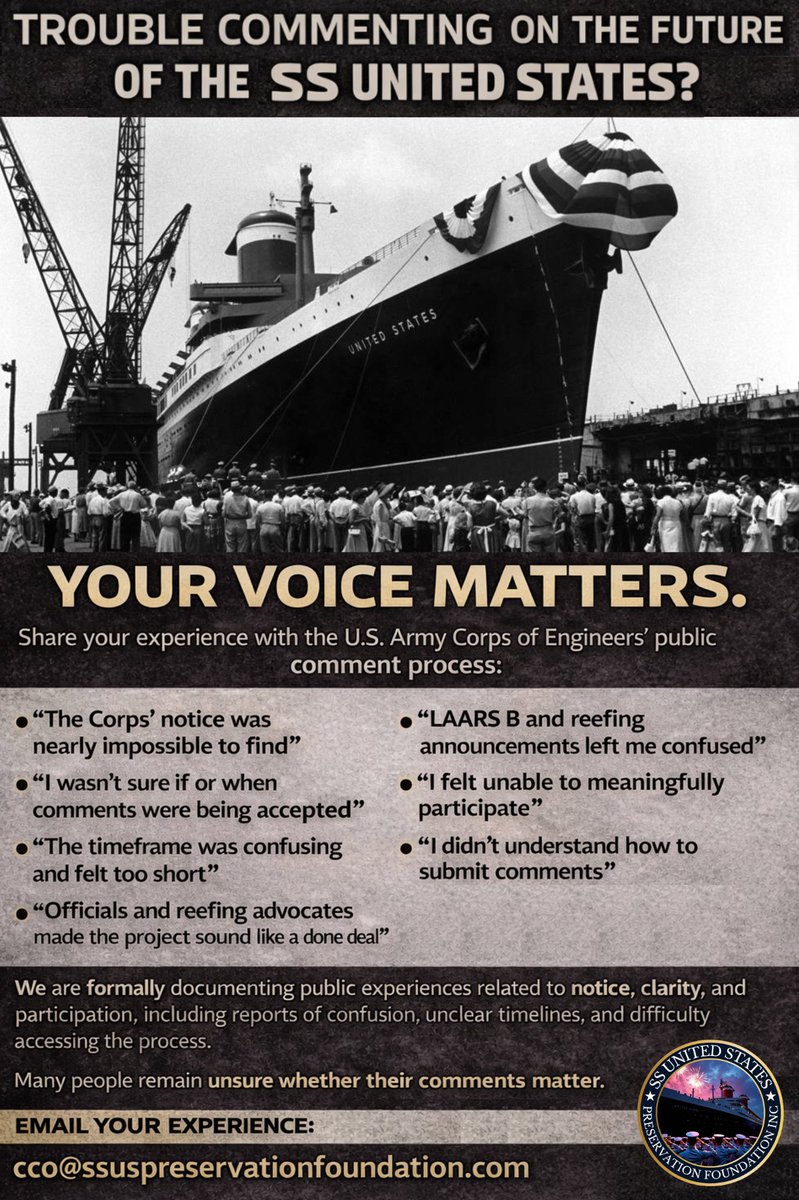 SS United States Preservation Foundation Inc tweet media