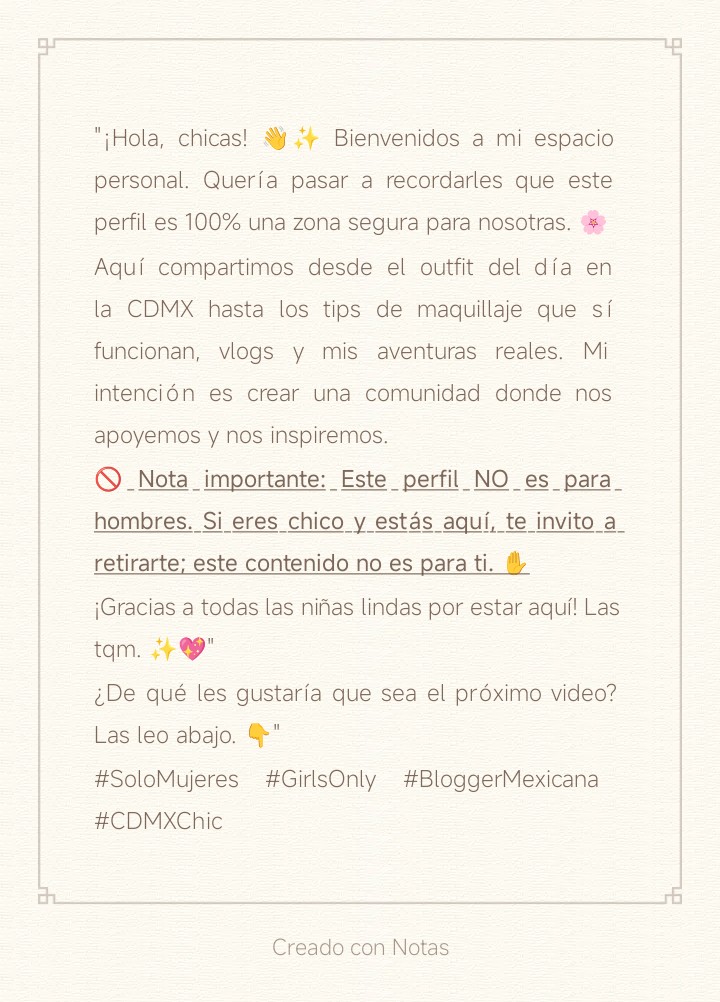 LmSharin's tweet photo. #SoloMujeres #GirlsOnly #BloggerMexicana #CDMXChic" https://t.co/QJ6krhGhIW