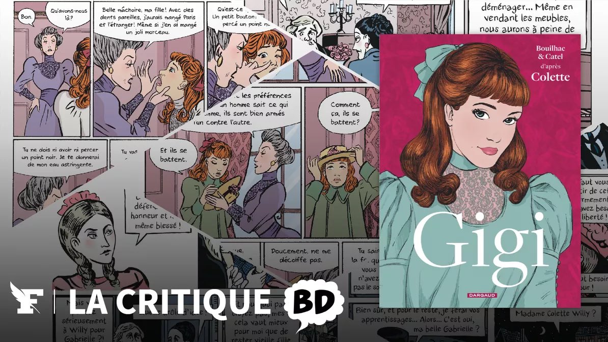 Delcroixx's tweet image. LA CRITIQUE BD - #Gigi à l’école des vieilles cocottes et amours vénales lefigaro.fr/bd/gigi-a-l-ec… via @Figaro_Culture