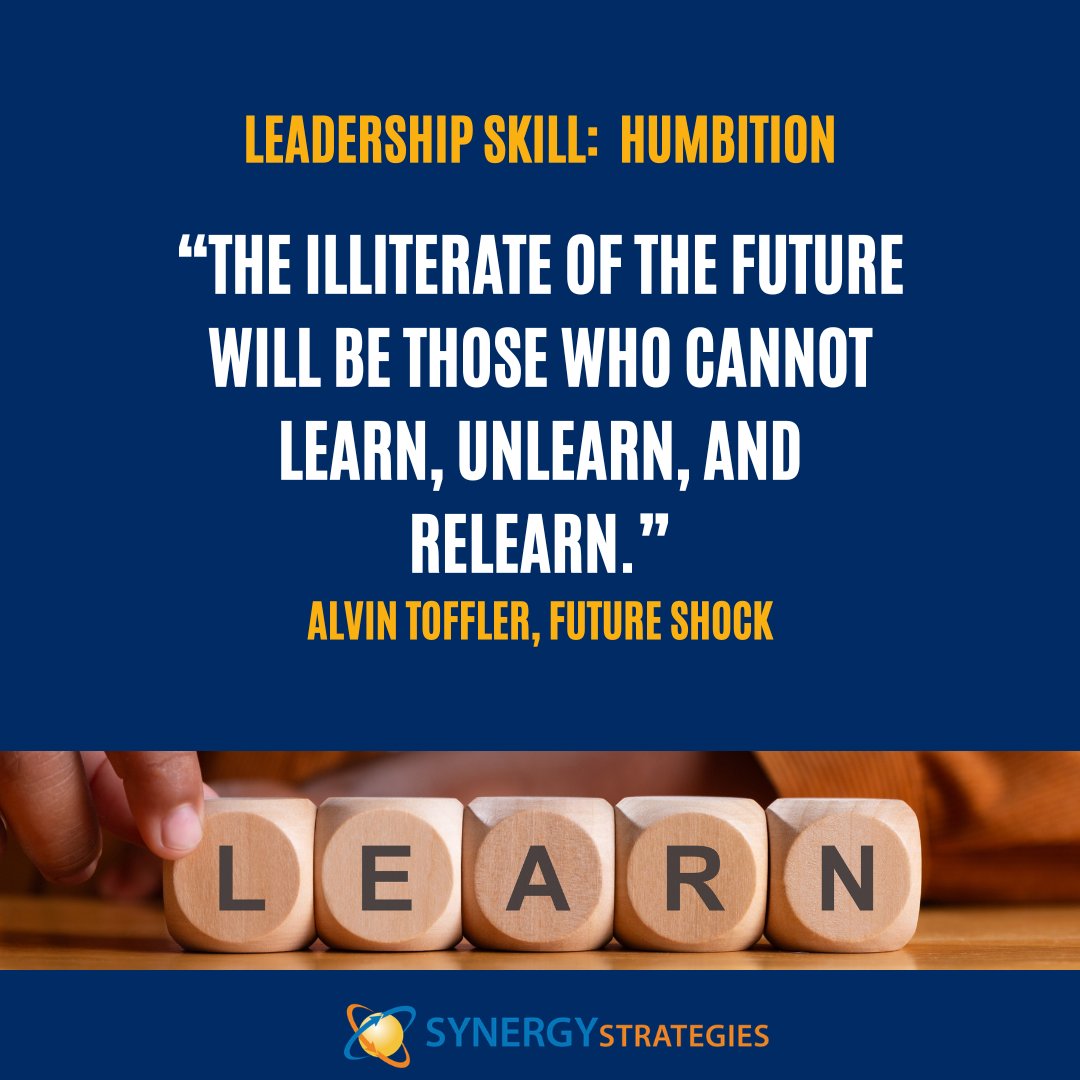 christygeiger's tweet photo. Leadership today requires flexibility of mind, not just depth of expertise. It requires humbleness to learn and relearn. It requires the grit and drive to unlearn and keep rebuilding.
A Leadership 4.0–5.0 mindset worth strengthening: Flexible.
#Leadership #Change #Adaptability https://t.co/cV8Dv5kWtS