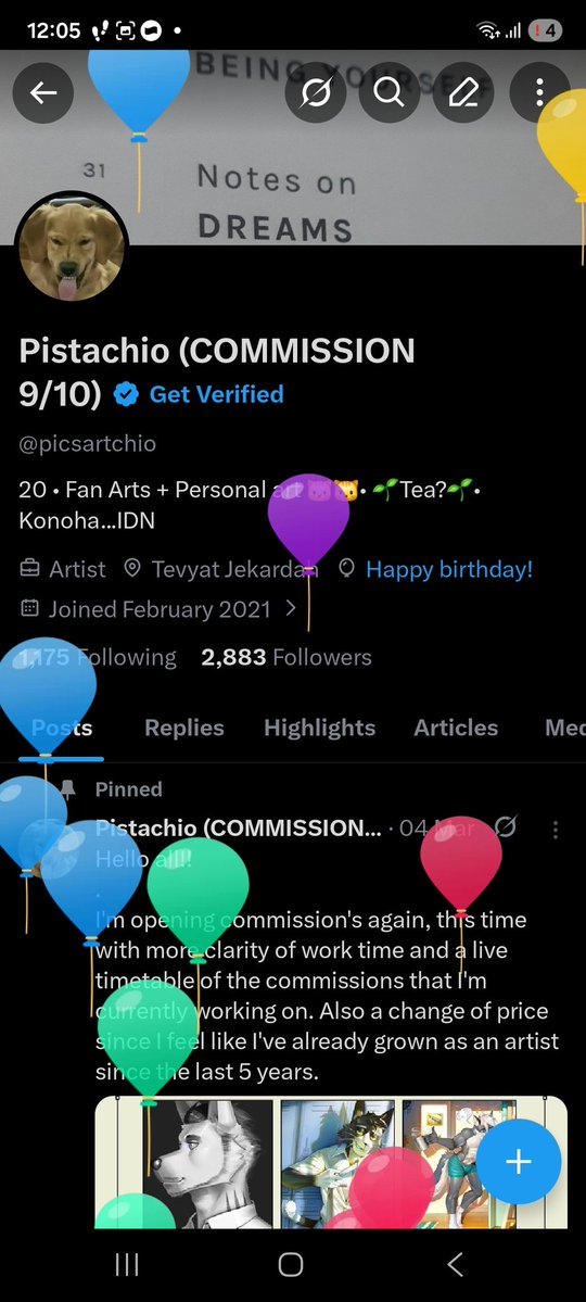 Pistachio (COMMISSION 9/10) tweet media