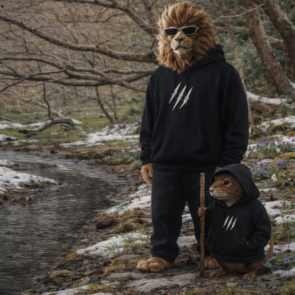LoadedLions_CDC's tweet photo. Spring is coming but the hoodie stays on. https://t.co/gsI92Q39ZV