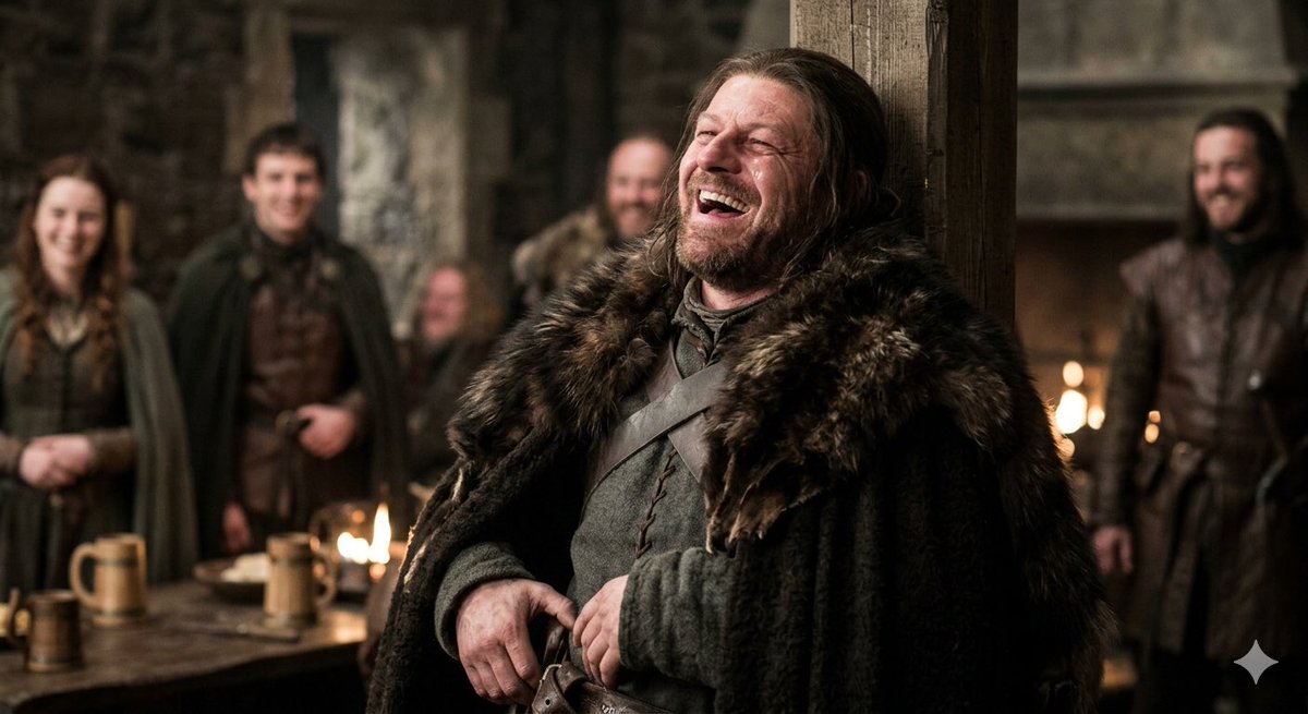 When your friend just started Game of Thrones and is telling you how he’s 100% convinced Ned Stark is the future and the guaranteed King of Westeros.