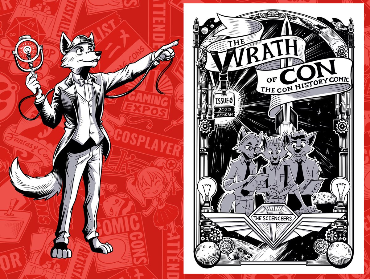 Bash & Choco ❂ @ Capricon GoH tweet media