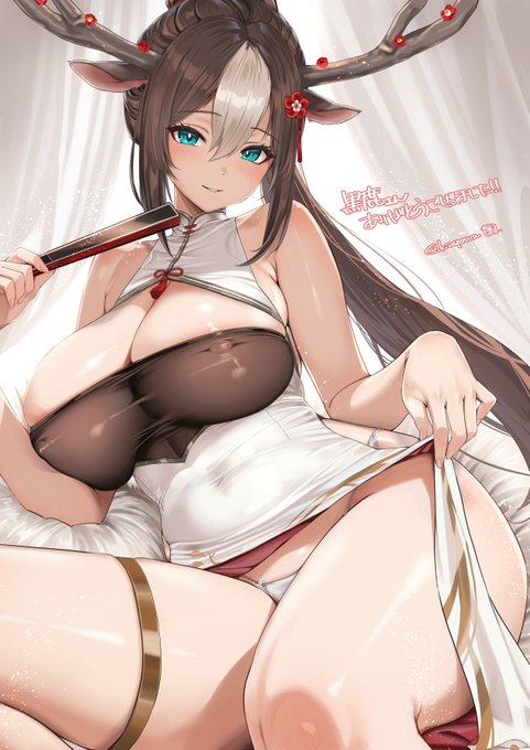 おskebにて黒鹿さんからのご依頼で、OCのアクリスちゃん旗袍のすがたを描かせて頂きました。刺繍も少なめシンプルな旗袍デザインでしたので…寄り気味にして肌と質感重視で…やはり旗袍、旗袍はすべてを解決する…
リクエストありがとうございました! 