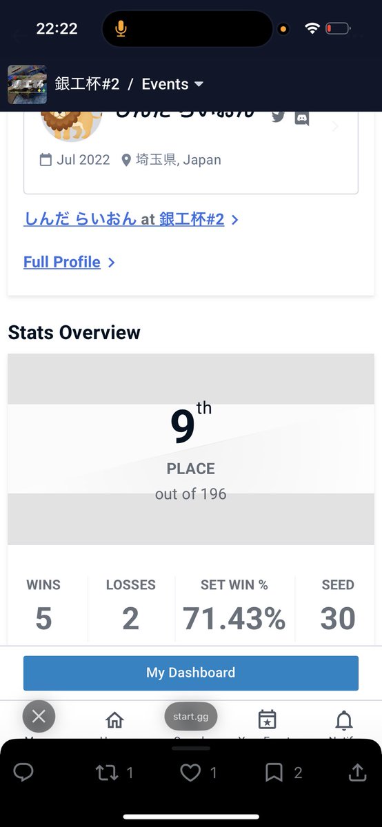 しんだ らいおん tweet media