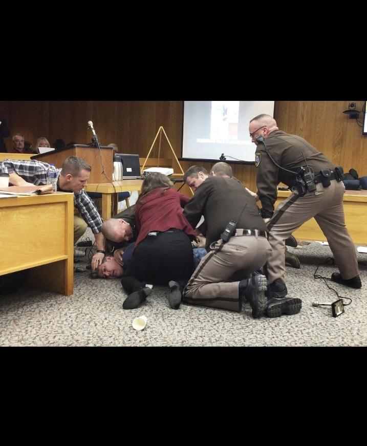 UnrealPOV's tweet image. PROJECT NASSAR: THE FACE OF PURE EVIL ⚖️🔥

​"Give me 5 minutes with that demon!"

​A father of 3 victims loses control in court. 

Nassar abused hundreds of young athletes for years under the shadow of the system. 

True justice or a broken world? 🧵👇
​#LarryNassar #Justice