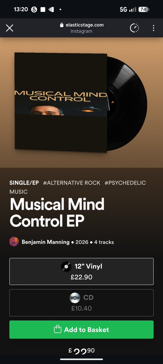 Benjamin Manning Music tweet media