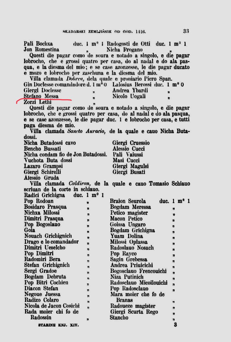 naimflamuri's tweet photo. Shkruan: Naim Flamuri

Ura e Mesit – më shumë se gurë e harqe, është kujtesë dhe identitet.
Dokumente të vitit 1416 dëshmojnë praninë e familjes “Messi” në Shkodër, ndërsa vetë emri “Mesit” lidhet me këtë trashëgimi.

Nga Shkodra në Itali e Argjentinë—një rrënjë. https://t.co/TBAA8dXbyM