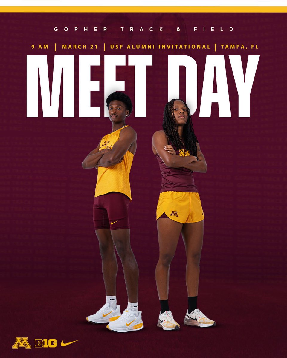 Minnesota Cross Country, Track & Field tweet media