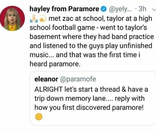 andrea from paramore🖤 tweet media