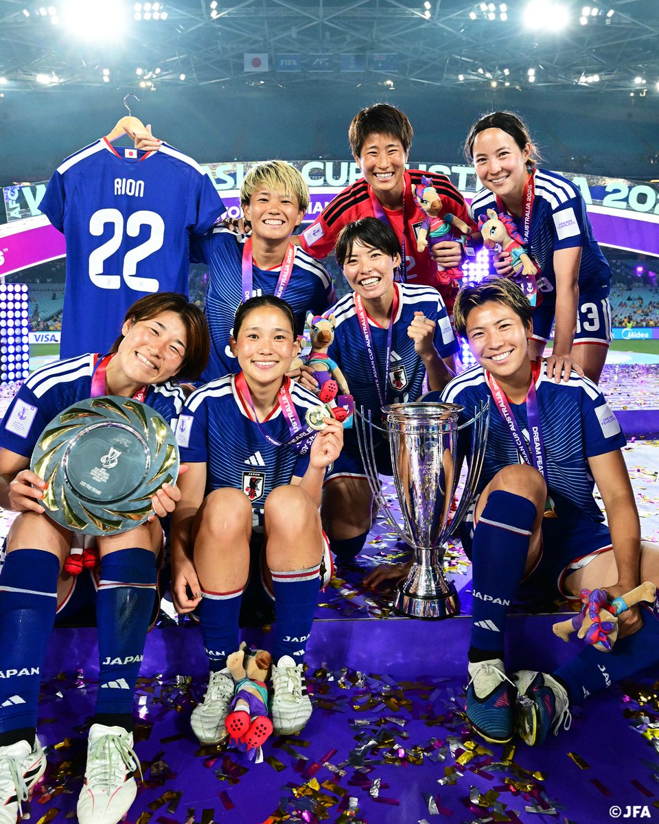 jfa_nadeshiko's tweet photo. ✨𝗦𝗠𝗜𝗟𝗘✨

#WAC2026 @afcasiancup
#なでしこジャパン #サッカー日本代表 https://t.co/YarriRvAoA