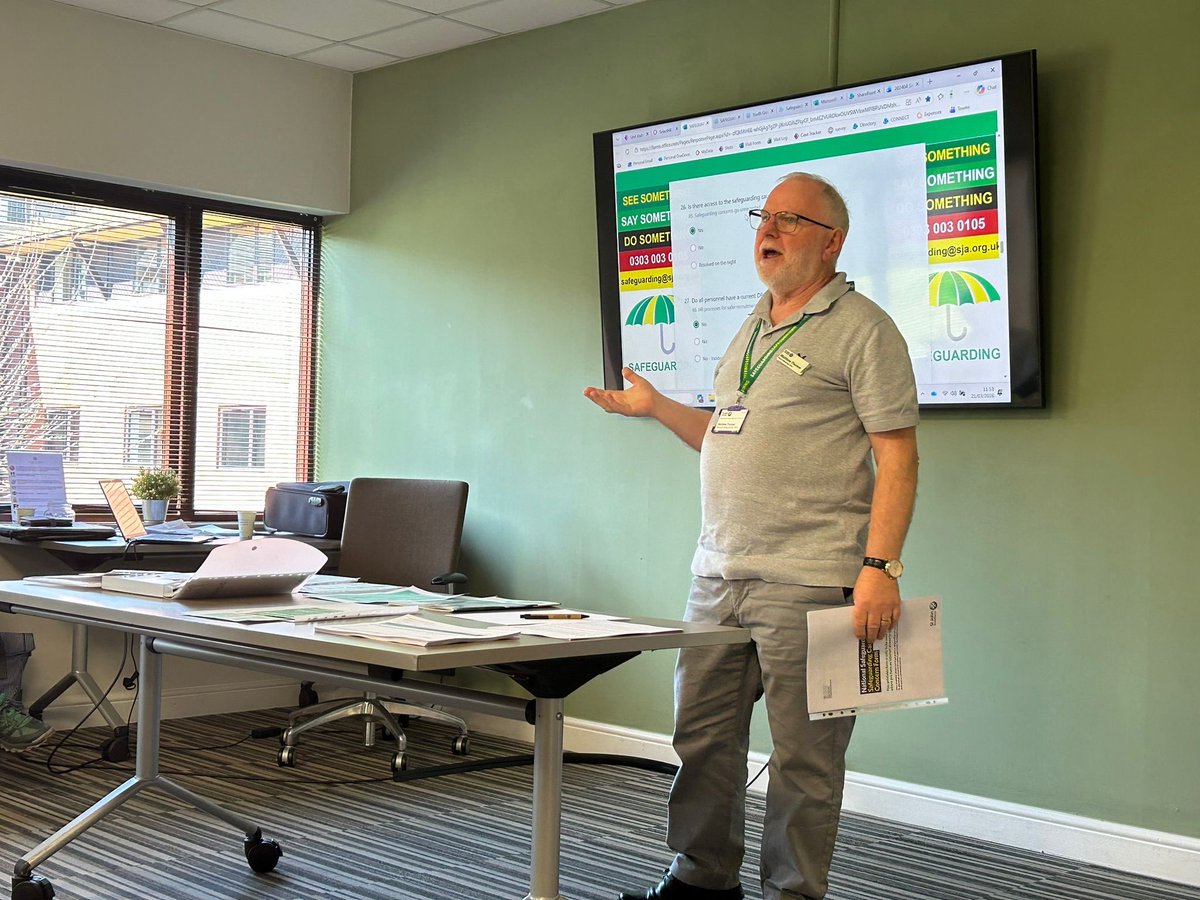 SJA_SGTeam's tweet photo. 💛 Safeguarding in Practice 2026

Today’s workshop focused on support visits across safeguarding units and networks, helping our volunteers build confidence to guide, support and strengthen safe practice. 👏

#SIP2026 #Safeguarding https://t.co/MRrM2uFwVV