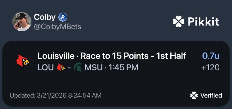 ColbyMBets's tweet image. I can’t wait to get sweaty! 😅 #Redemption