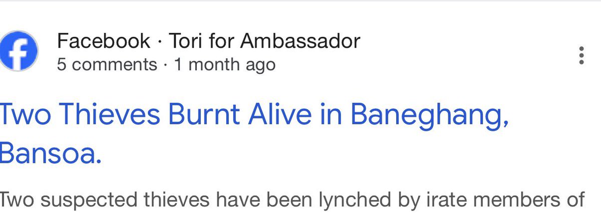 Genetically Modified African tweet media