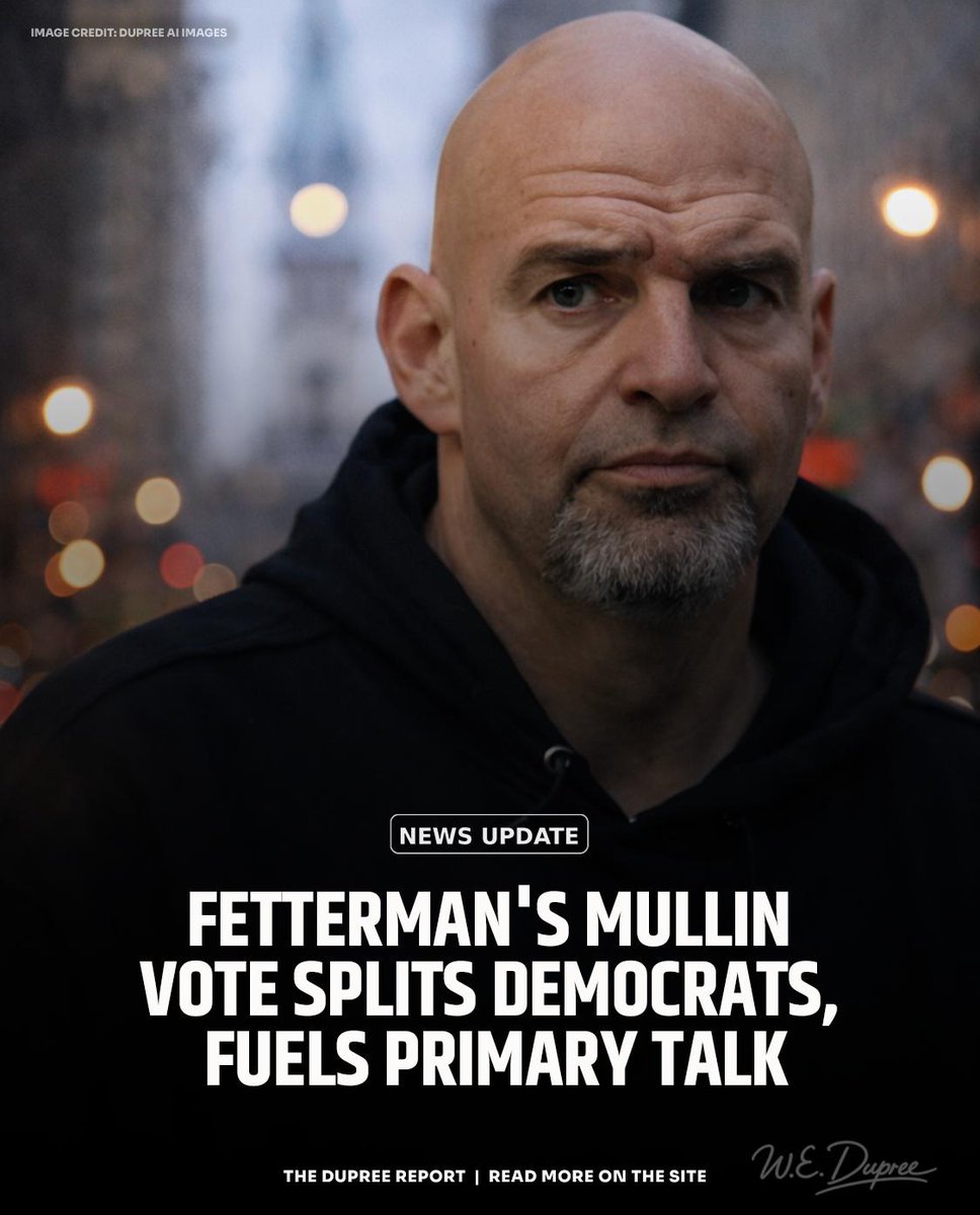 RealWayneDupree's tweet image. 🚨 Fetterman cast the vote Rand Paul wouldn't. Now his own party wants him gone. #Fetterman #DHS #TruthOverSpin   
  
Will Republicans come to his aid or will he become collateral damage next election?