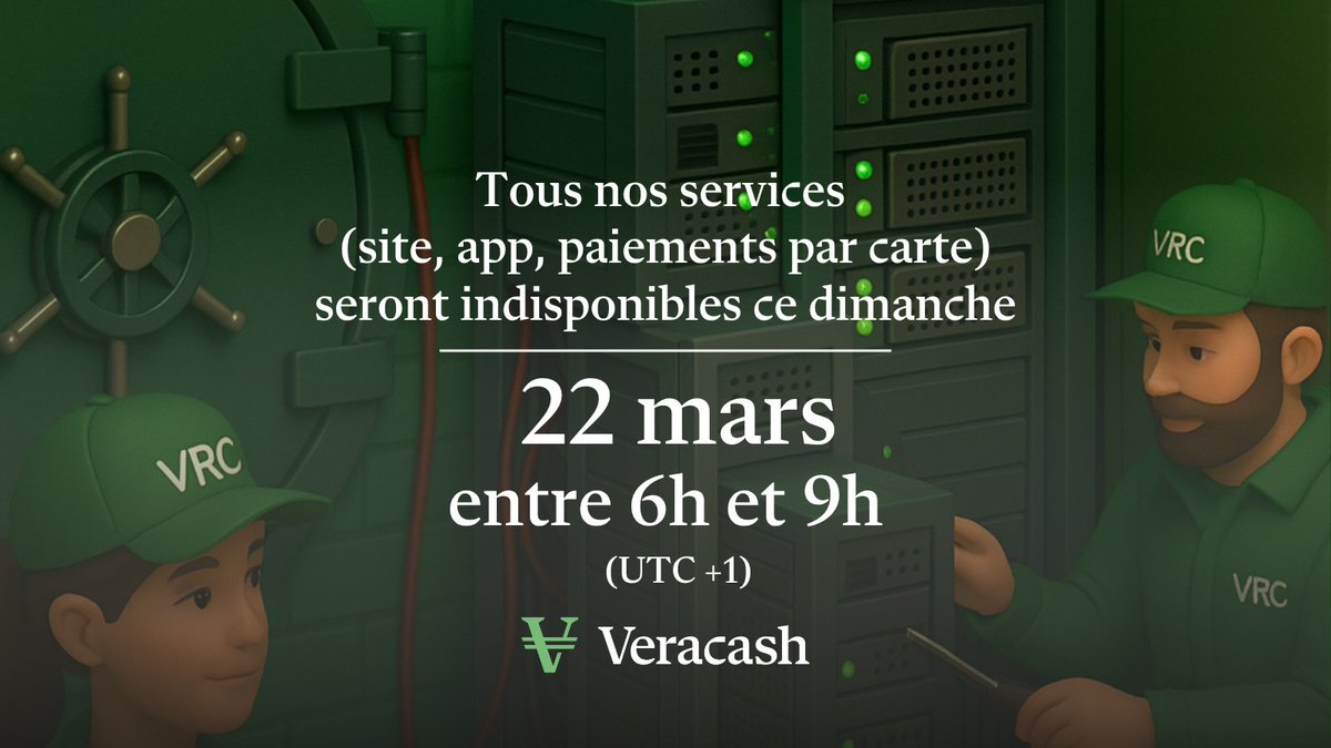 Veracash tweet media