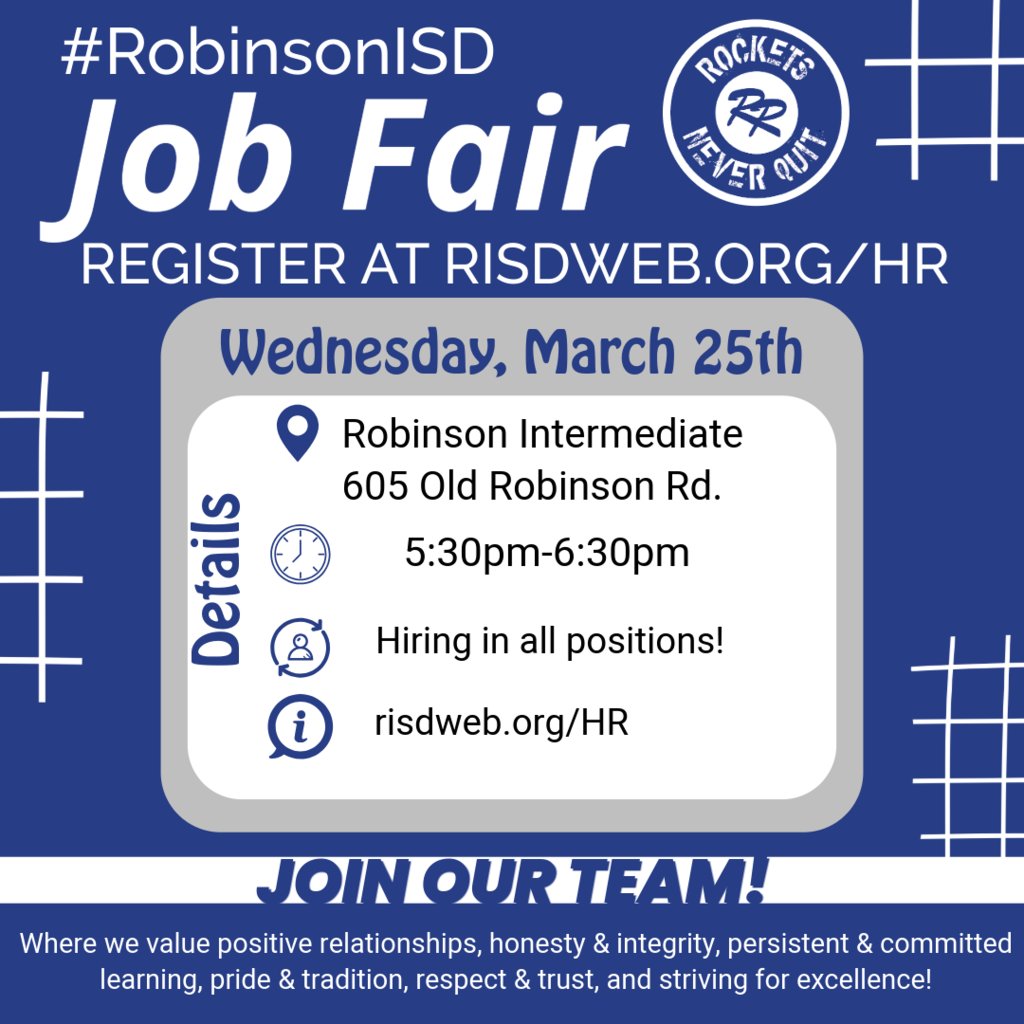 Robinson ISD tweet media