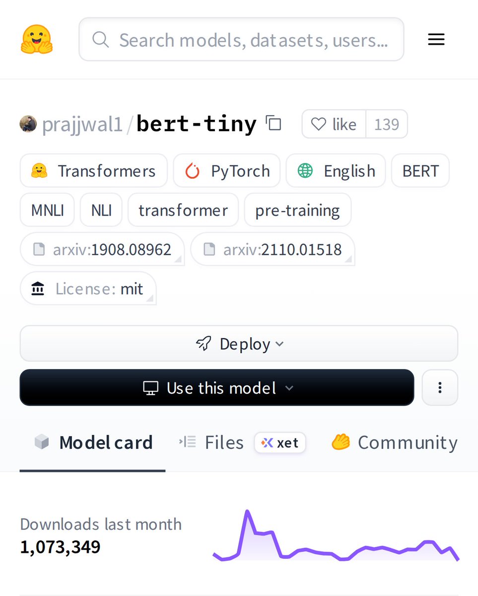Hugging Models tweet media