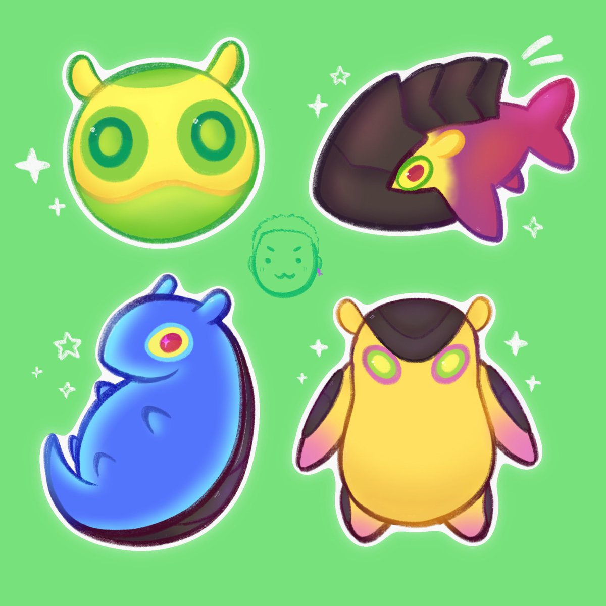 _TinyKat's tweet photo. Gekko homies 💚✨

#valorant #valorantfanart #drawing https://t.co/hD4g3lC1Dy