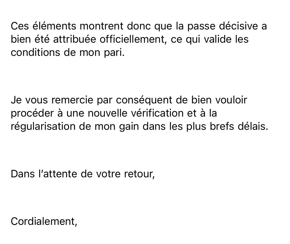 Mika_mdo's tweet photo. @maxerenn @WinamaxSport Je sais pas , je t’envoie la discussion par mail que j’ai eu  avec Winamax si ça peut t’aider https://t.co/1hJosmXioN