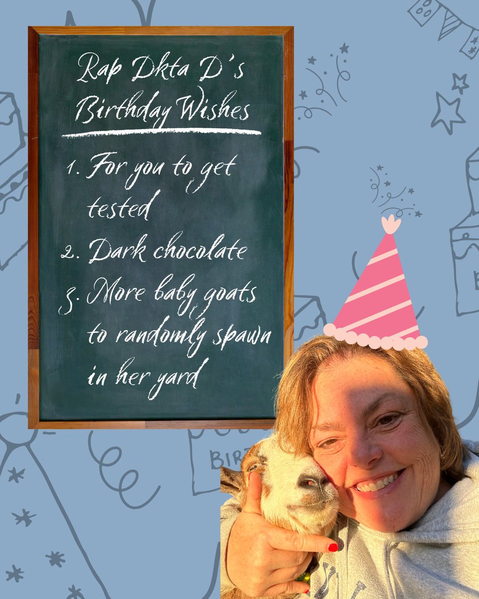 dowlerdoc's tweet photo. Can you make Rap Dkta D's birthday wishes come true? https://t.co/HPLAPeal0i