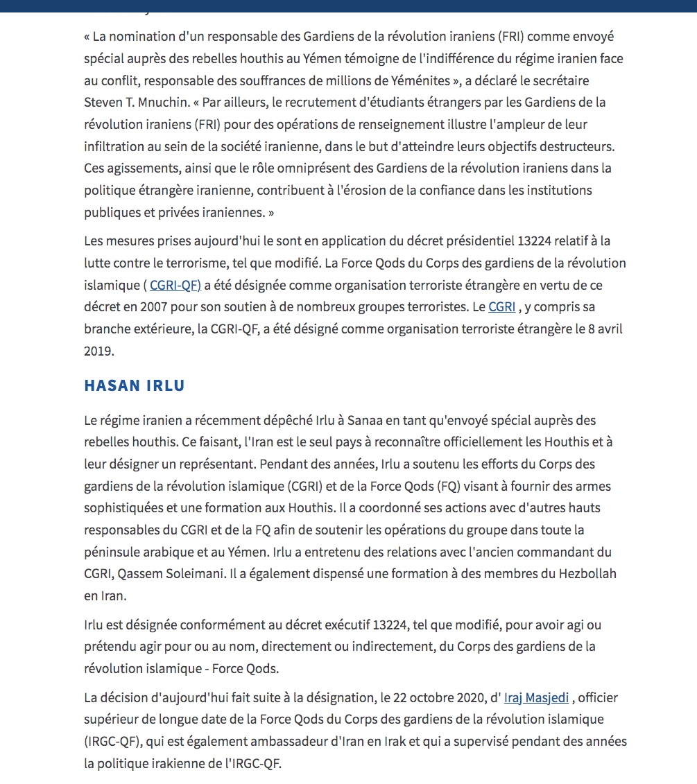 denisedetralala's tweet photo. 1. En quoi ces liens entre la « Fondation #Al_Mustafa Belgique » et « l'université Al-Mustafa International (#MIU) », s’ils sont avérés, sont-ils grandement problématiques ?

- Une institution sanctionnée par les États-Unis

En 2020, l'université iranienne Al-Mustafa International (#MIU) a fait l’objet de sanctions de la part de l’Office of Foreign Assets Control (#OFAC), une agence du département du Trésor américain.

Selon les autorités américaines, l’institution aurait notamment facilité le recrutement d’étudiants étrangers ensuite incorporés à des milices liées au Corps des gardiens de la révolution islamique(#CGRI), dont la Division #Fatemiyoun et la Brigade #Zaynabiyoun, considérées comme des organisations terroristes par plusieurs autorités.

Cette désignation est détaillée dans le communiqué du Trésor américain :
https://t.co/PkPxJVL4Vq