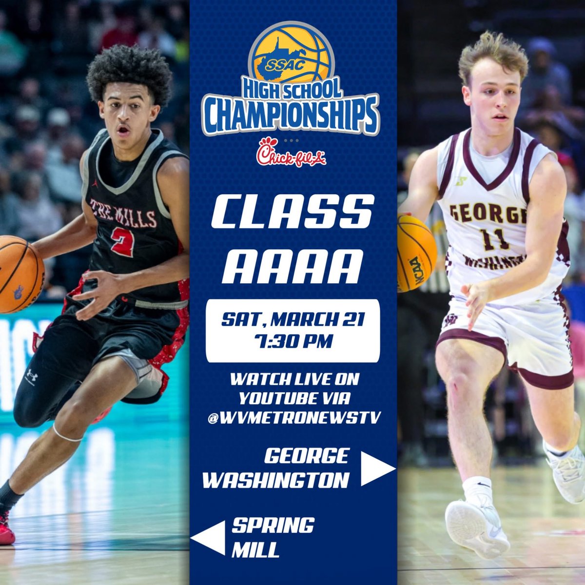 George Washington HS Basketball tweet media