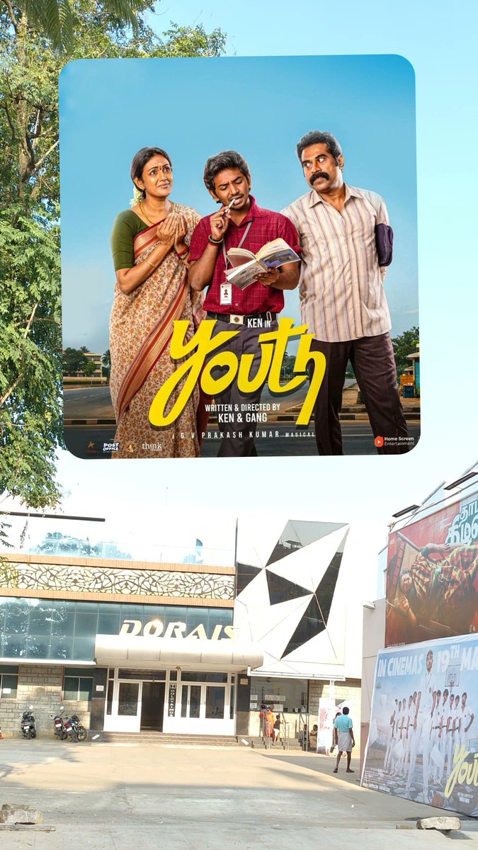 DearEscapist's tweet photo. #Youth (2026) - Tamil

Parents unconditional love is greater than the love you keep on girls is what Ken tried to say in this movie i belive. Ken is shining as a star no doubt in that. But other than that this movie is very very average. 🤝 https://t.co/pxpwm0ZHAc
