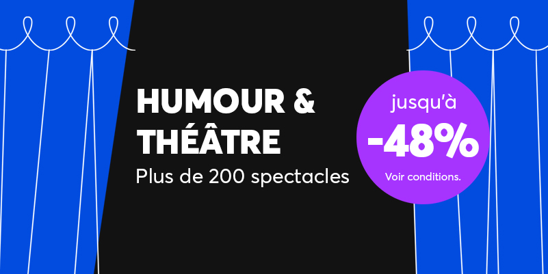 TicketmasterFR's tweet image. #BONPLAN
Jusqu'à -48% sur plus de 200 spectacles humour et théâtre en ce moment ! Retrouvez des événements près de chez vous à prix réduit : 
🎟️ bit.ly/3TyMN33