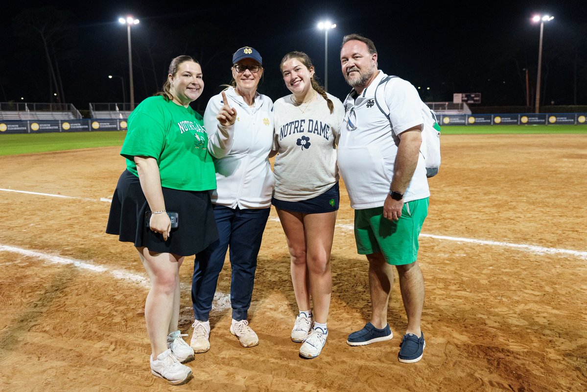 Notre Dame Softball tweet media