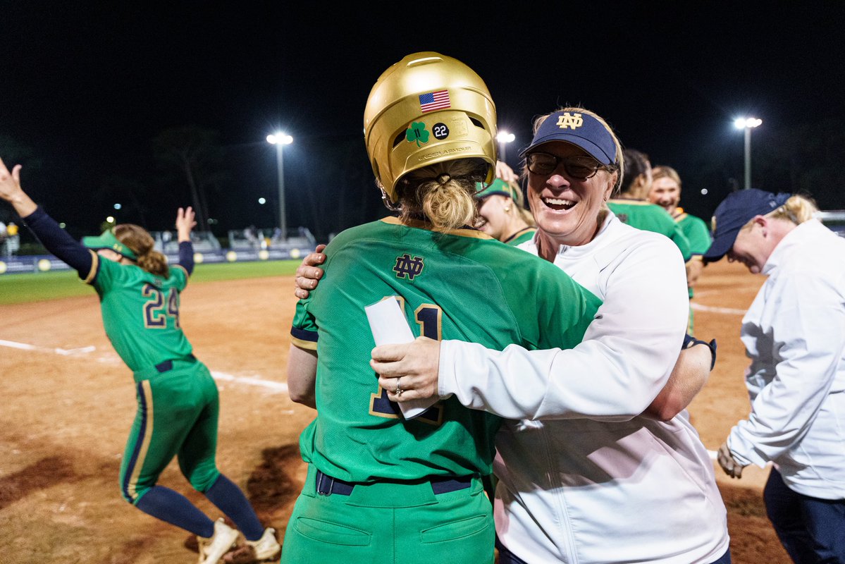 Notre Dame Softball tweet media