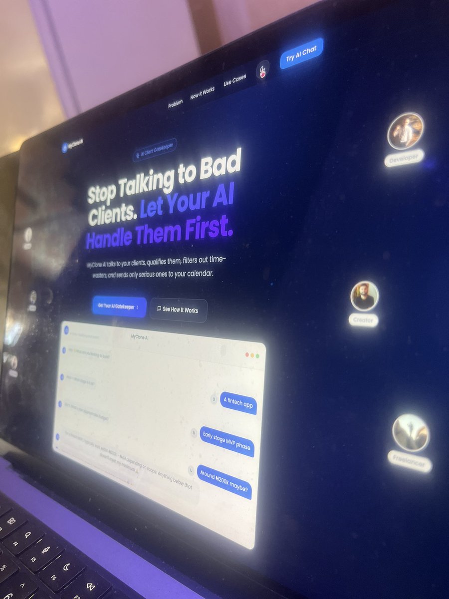 Adebayo Adeyemi | MyClone Ai tweet media