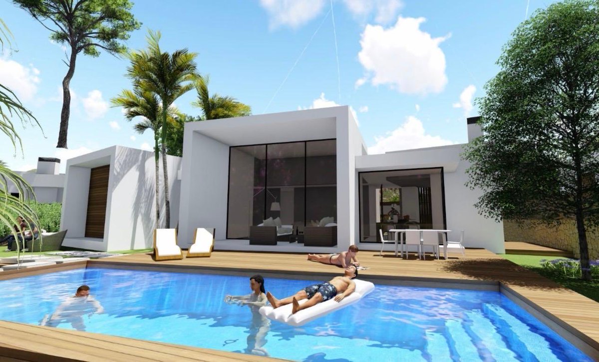 quinobono's tweet photo. New project of six single-family homes designed for people. In the area of ​​the sanctuary in Alzira. 
Plots of 1000 m² within the city
By QBA 
Work in progress https://t.co/ouyVSrOlqP