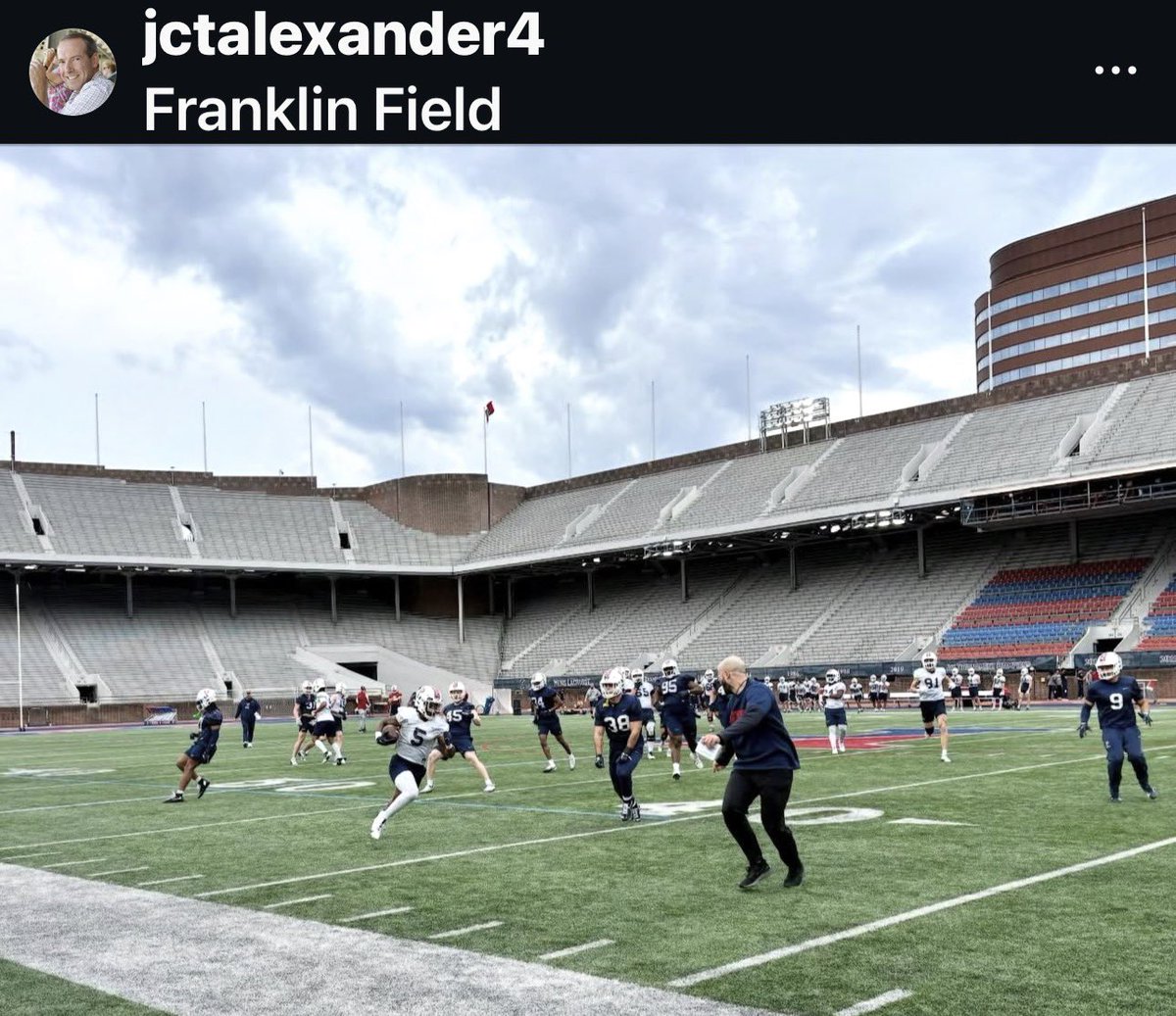 kingseann2's tweet photo. Courtesy ๐ธ
From @JCTAlexander Canโt wait, Iโm hungry for the season. Starving Pup trying to eatโผ๏ธ #lastridepennfb. @rwsantos2 @CoachForeman42 @PennFB @DmvSportsLive6 @WearemilfordFB @vlogs_flow @ReggieWhite90 @MarylandHigh @OnPurpose_WP @urasportsshow @dhglover @RBsNation_RBN @acebenji @IvyLeague @EquitySports @nflagentdan @CFDonX @FBSchedules @AmyDashTV @urasportsshow @FCSNationRadio1 @JCTAlexander @SunilSportsNews @_Juicebanner @RocCarmichael @BCusterTV @conorfsmith @ANTrepreneur3 @usnikefootball @acebenji