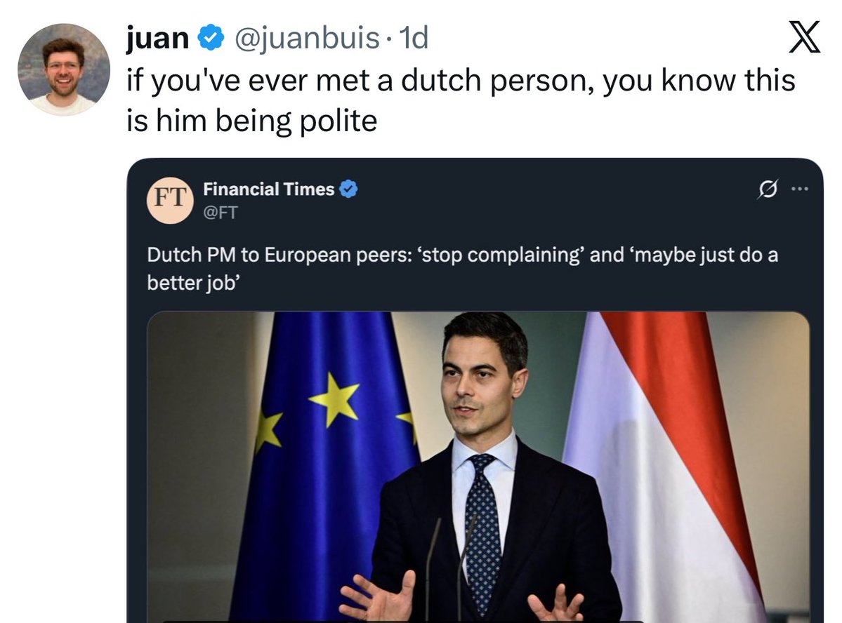No Context Dutch 🇳🇱 tweet media